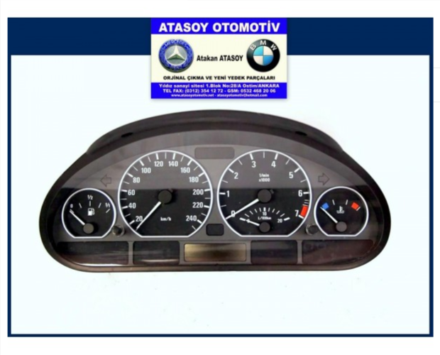 BMW E46 325İ KADRAN 6985655 BMW E46 325İ KADRAN 6985655