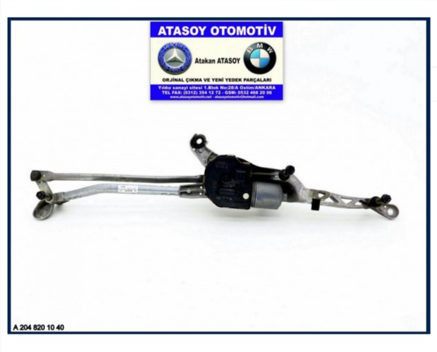 MERCEDES W204 SİLECEK MOTORU A2048201040