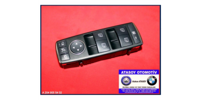 MERCEDES W204 CAM AÇMA DÜĞMESİ