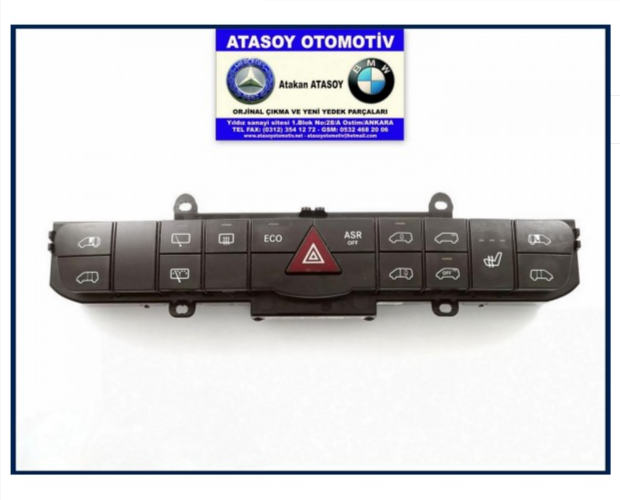 MERCEDES W639 VİANO KONTROL PANELİ MERCEDES W639 VİANO KONTROL PANELİ