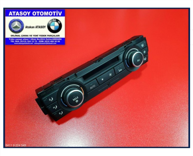 BMW E84 X1 KALORİFER PANELİ BMW E84 X1 KALORİFER PANELİ