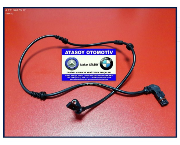 MERCEDES W221 ÖN ABS SENSÖRÜ MERCEDES W221 ÖN ABS SENSÖRÜ