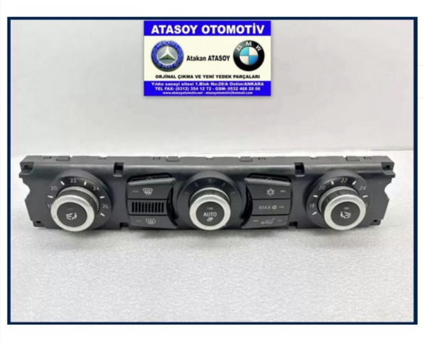 BMW E60 LCI KLİMA PANELİ BMW E60 LCI KLİMA PANELİ