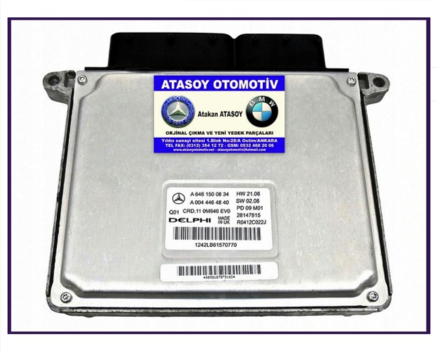 MERCEDES W211 E200CDI MOTOR BEYNİ MERCEDES W211 E200CDI MOTOR BEYNİ