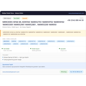 MERCEDES W166 ML KONTAK 1669052703
