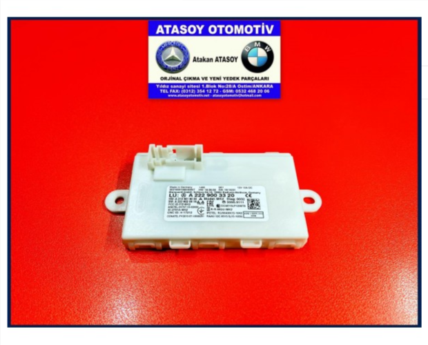 MERCEDES W213 KEYLESS GO 2229003320