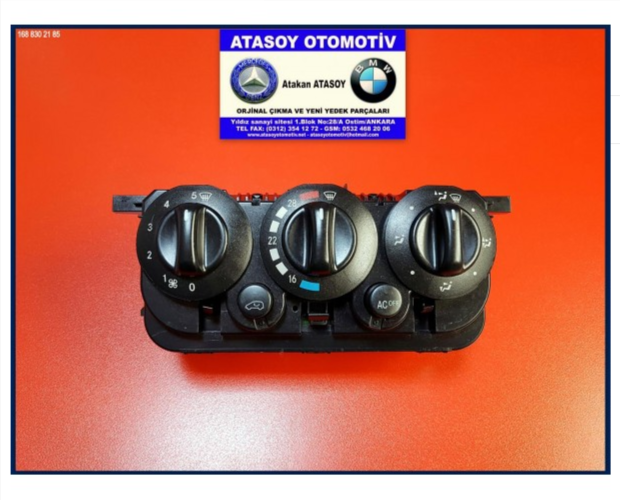 MERCEDES W168 KALORİFER PANELİ 4144460228 MERCEDES W168 KALORİFER PANELİ 4144460228