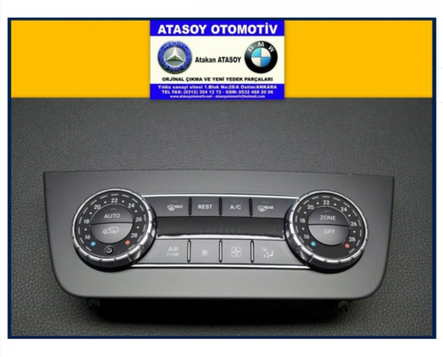MERCEDES W166 GLS KALORİFER PANELİ MERCEDES W166 GLS KALORİFER PANELİ