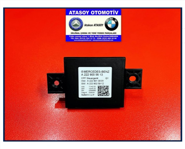 MERCEDES W222 KAMERA BEYNİ A2229008522