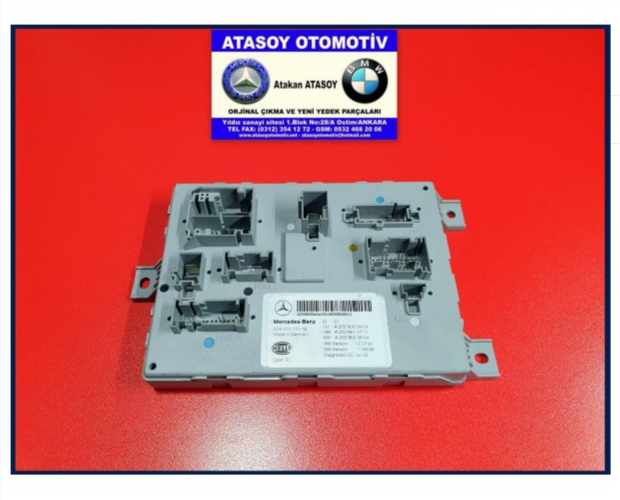 MERCEDES W222 ARKA SAM BEYNİ