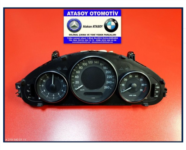 MERCEDES W219 CLS350 KADRAN 2195405211