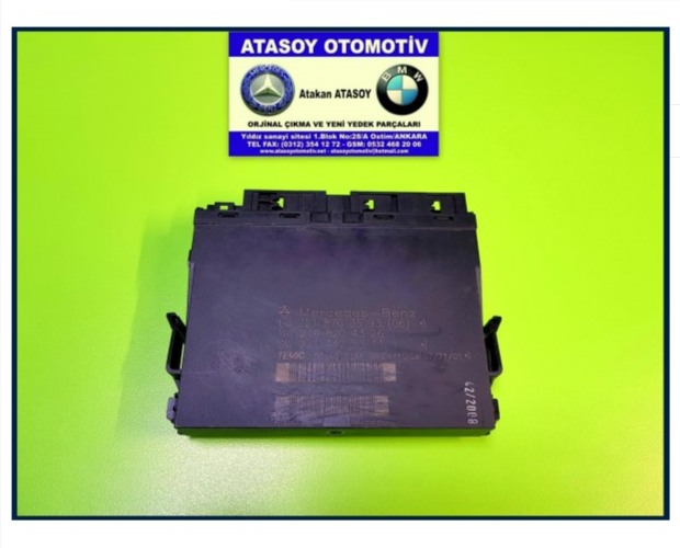 MERCEDES W221 ARKA KOLTUK BEYNİ
