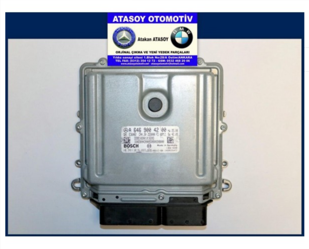 MERCEDES W906 SPRINTER MOTOR BEYNİ MERCEDES W906 SPRINTER MOTOR BEYNİ