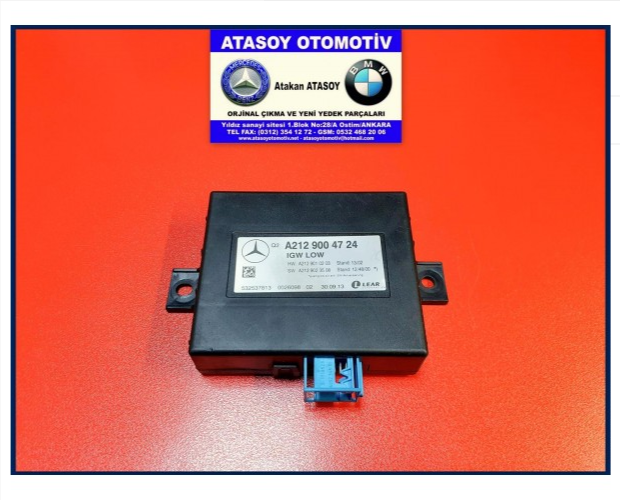 MERCEDES W212 YÜRÜYÜŞ TAKIMLARI BEYNİ