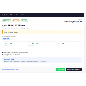 Ayna RENAULT Master