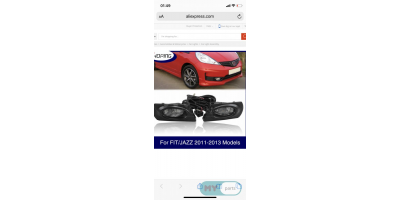 Sis Farı HONDA FIT 2010-2013 Sis Farı HONDA FIT 2010-2013