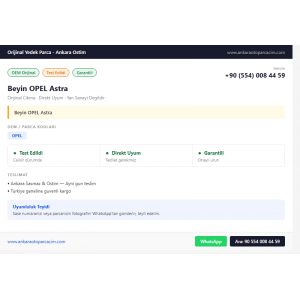Beyin OPEL Astra