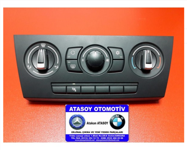 BMW E90 KALORİFER KONTROL PANELİ