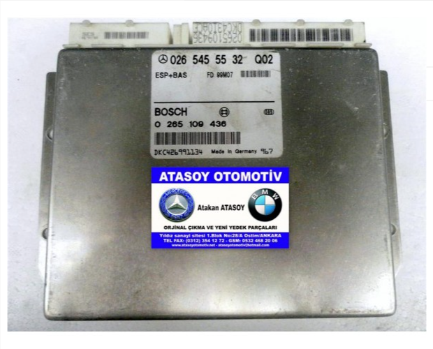 MERCEDES W210 E320 ESP BAS MERCEDES W210 E320 ESP BAS