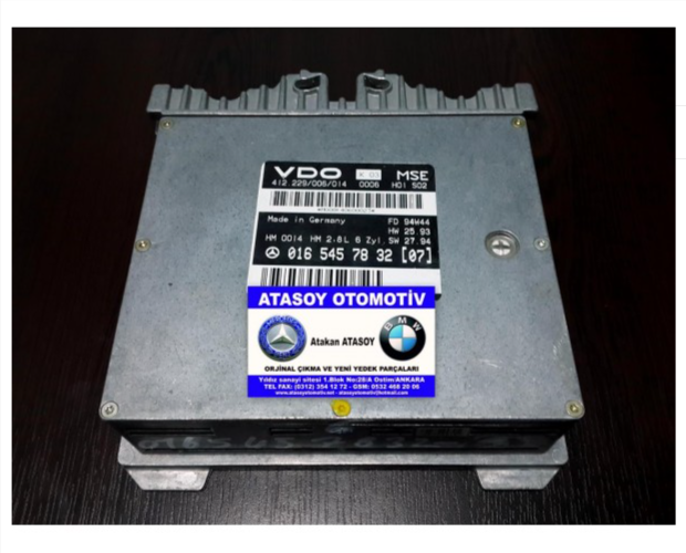 MERCEDES W124 E280 MOTOR BEYNİ MERCEDES W124 E280 MOTOR BEYNİ