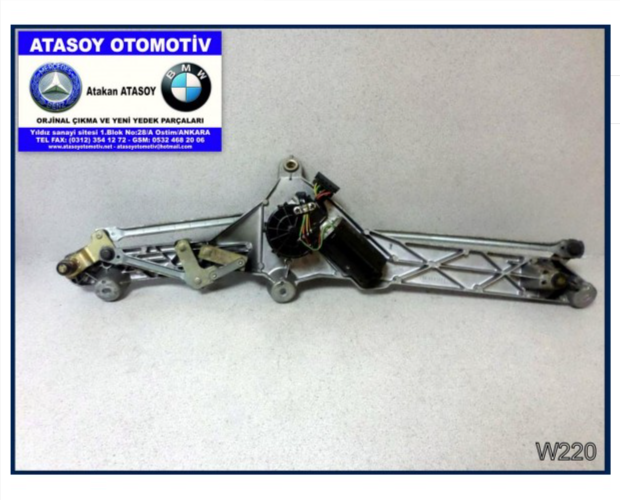 MERCEDES W220 SİLECEK MOTORU 2208200742