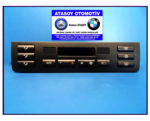 BMW E46 KALORİFER KONTROL PANELİ