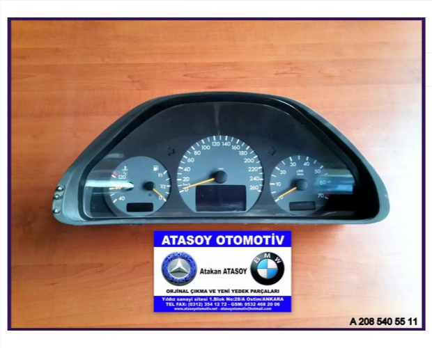 MERCEDES W208 CLK KADRAN 2085405511 MERCEDES W208 CLK KADRAN 2085405511