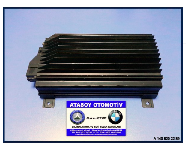 MERCEDES W140 BOSE AMFİ 1408202289