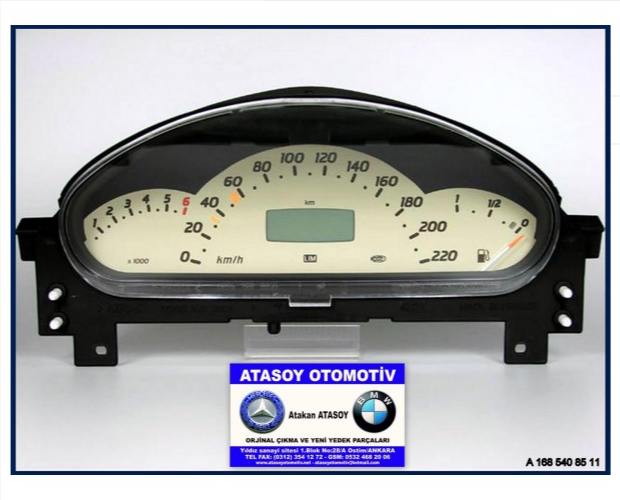 MERCEDES W168 A160 KİLOMETRE SAATİ