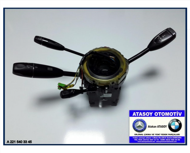 MERCEDES W221 SİNYAL KOLU 2215403345