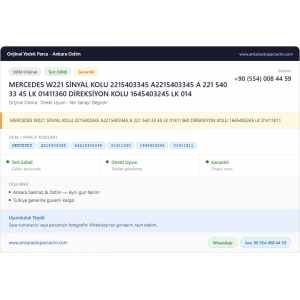 MERCEDES W221 SİNYAL KOLU 2215403345
