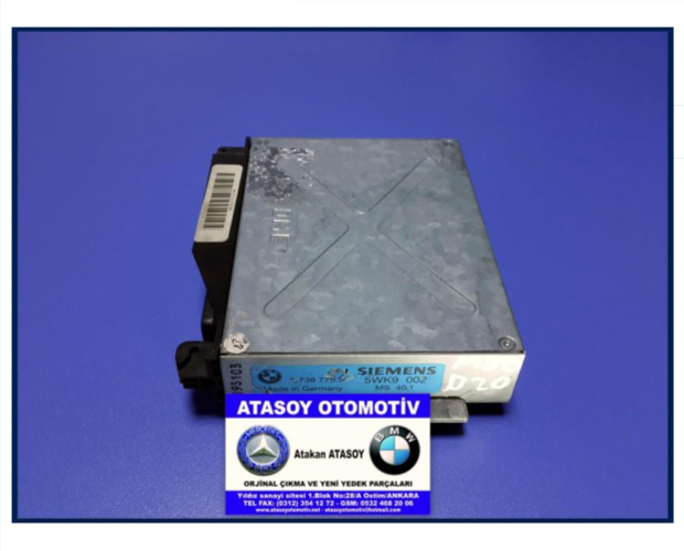 BMW E36 320İ MOTOR BEYNİ