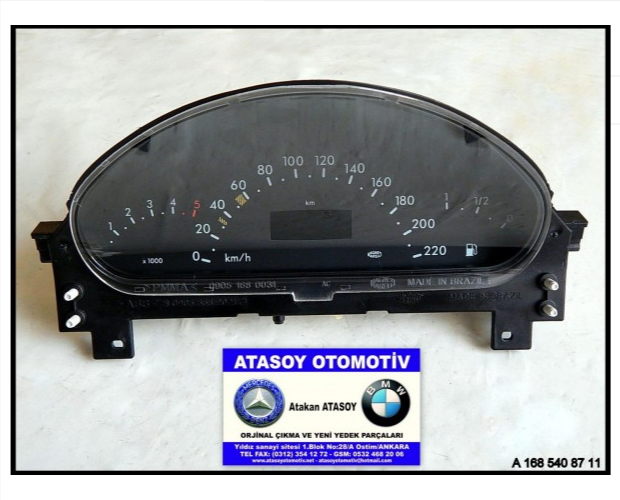 MERCEDES W168 A170 CDI KİLOMETRE
