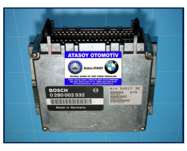 MERCEDES W140 S500 MOTOR BEYNİ MERCEDES W140 S500 MOTOR BEYNİ