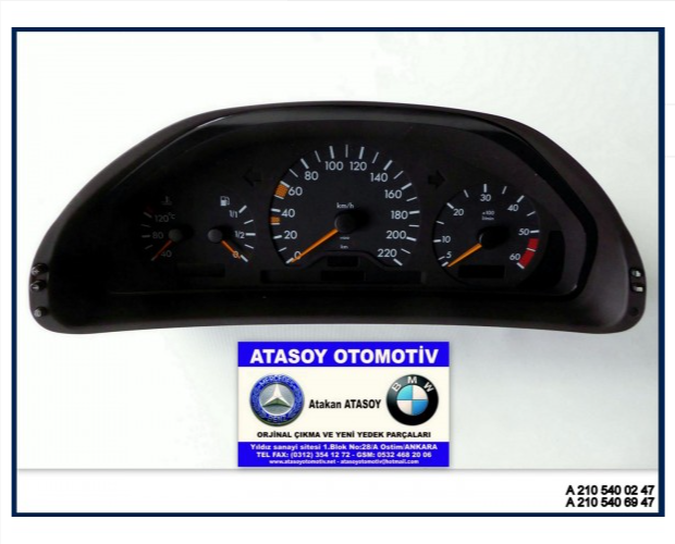 MERCEDES W210 E220D KADRAN 2105400247