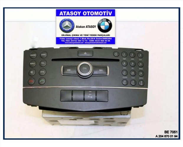 MERCEDES W204 TEYP 2048700194 - MERCEDES W204 TEYP 2048700194 -