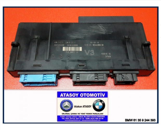 BMW F10 İRTİBAT BEYNİ BMW