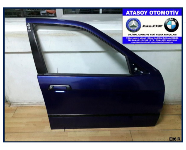 BMW E36 SAĞ ÖN KAPI BMW E36 SAĞ ÖN KAPI