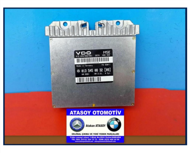 MERCEDES W124 E220 MOTOR BEYNİ MERCEDES W124 E220 MOTOR BEYNİ