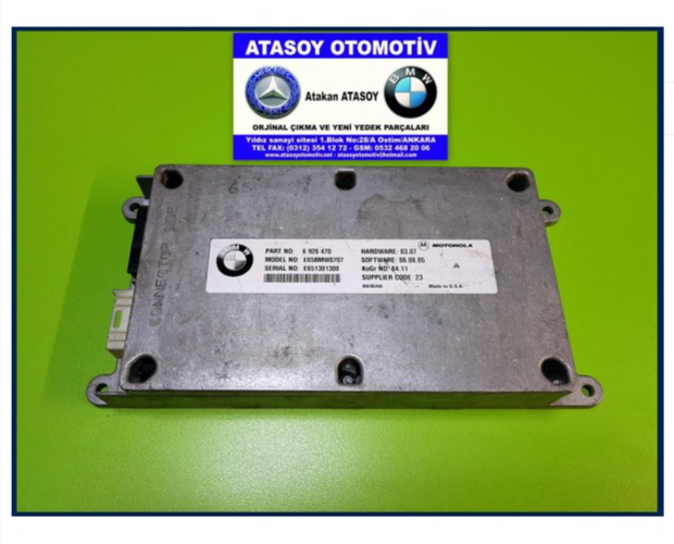 BMW E65 E66 İLETİŞİM BEYNİ BMW E65 E66 İLETİŞİM BEYNİ