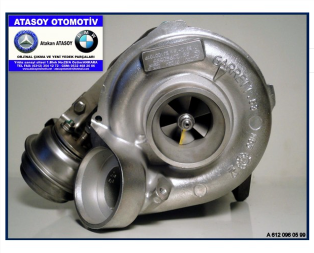 MERCEDES W163 ML270CDI TURBO 6120960599 MERCEDES W163 ML270CDI TURBO 6120960599