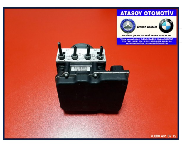 MERCEDES W169 ABS BEYNİ 0064316712