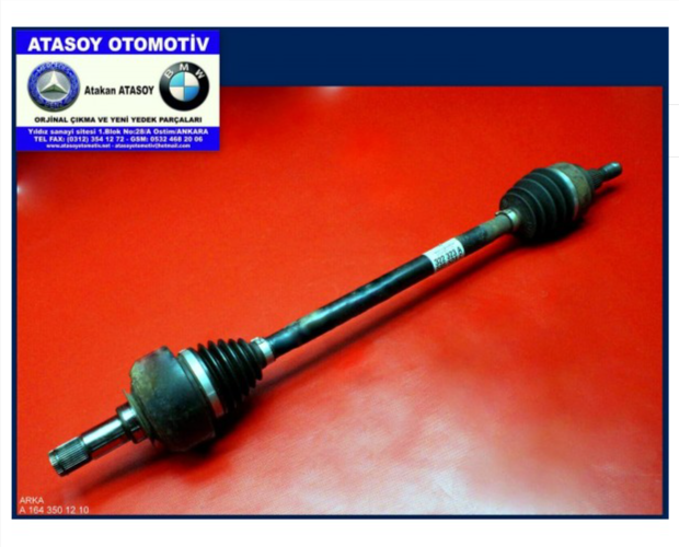 MERCEDES W164 ML320CDI ARKA AKİS MERCEDES W164 ML320CDI ARKA AKİS