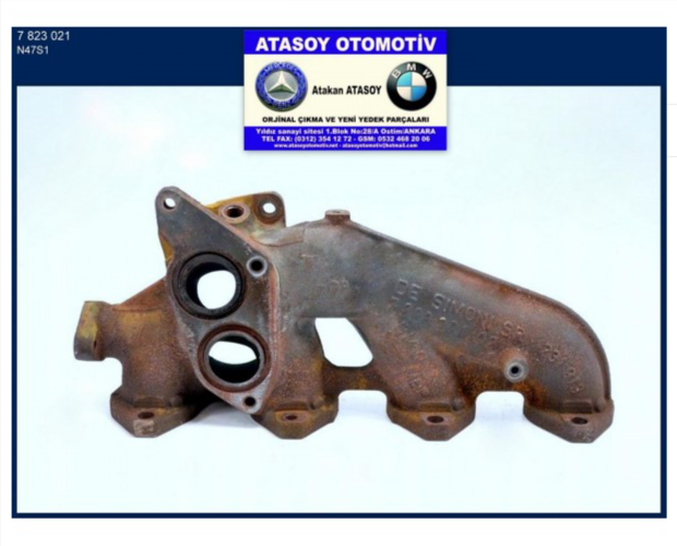 BMW F10 525DX EGZOZ MANİFOLDU BMW F10 525DX EGZOZ MANİFOLDU