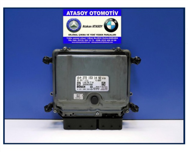 MERCEDES W204 C300 MOTOR BEYNİ