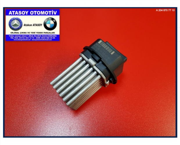 MERCEDES W204 KLİMA TARAĞI A2048707710 MERCEDES W204 KLİMA TARAĞI A2048707710