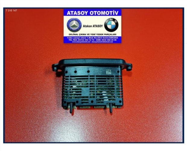 BMW F30 FAR KARTI 7316147