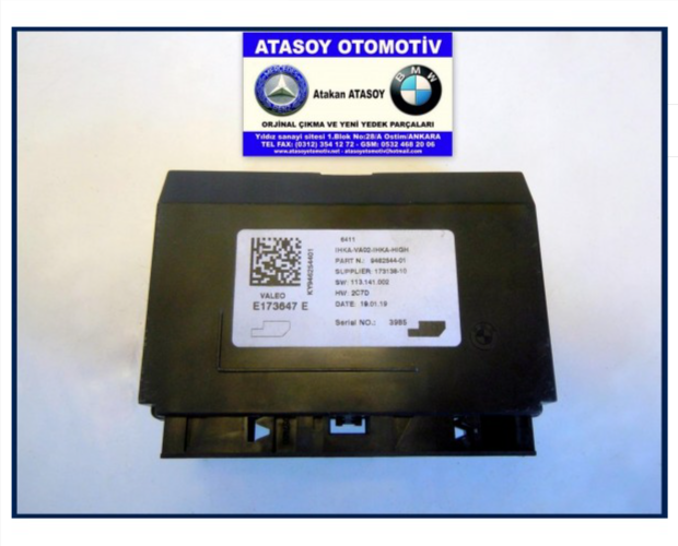 BMW F20 KİMA BEYNİ 9462544-01 BMW F20 KİMA BEYNİ 9462544-01