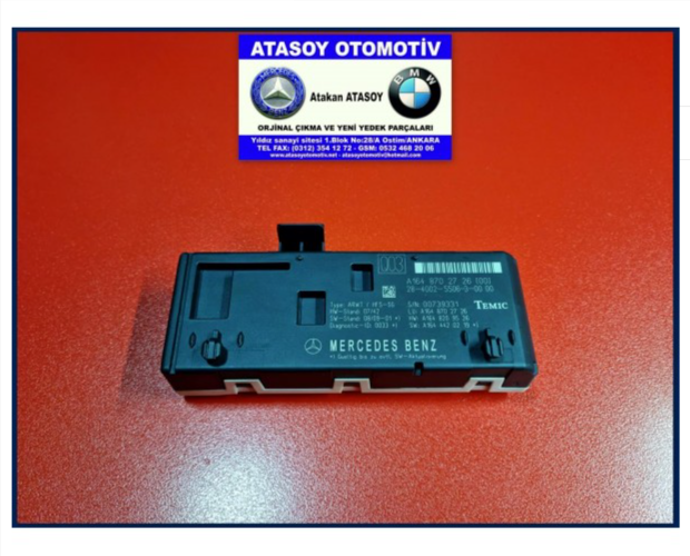 MERCEDES W164 ML BAGAJ AÇMA