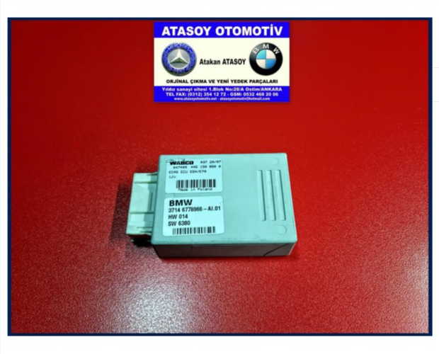 BMW E70 SÜSPANSİYON BEYNİ 6778966 BMW E70 SÜSPANSİYON BEYNİ 6778966
